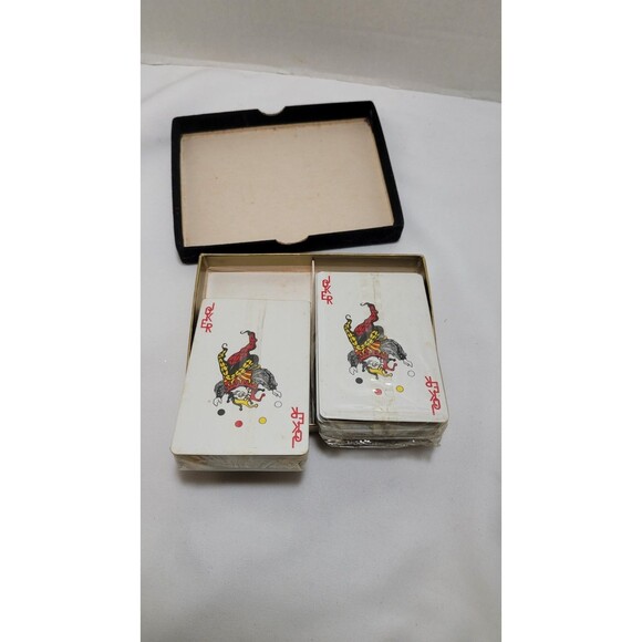 Vintage Leader Dogs for the Blind 50 Years Playing Cards 2 Decks W Box 1 Pk Open - Picture 5 of 7